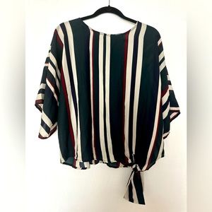 Pink Blush maternity loose fitting shirt size small